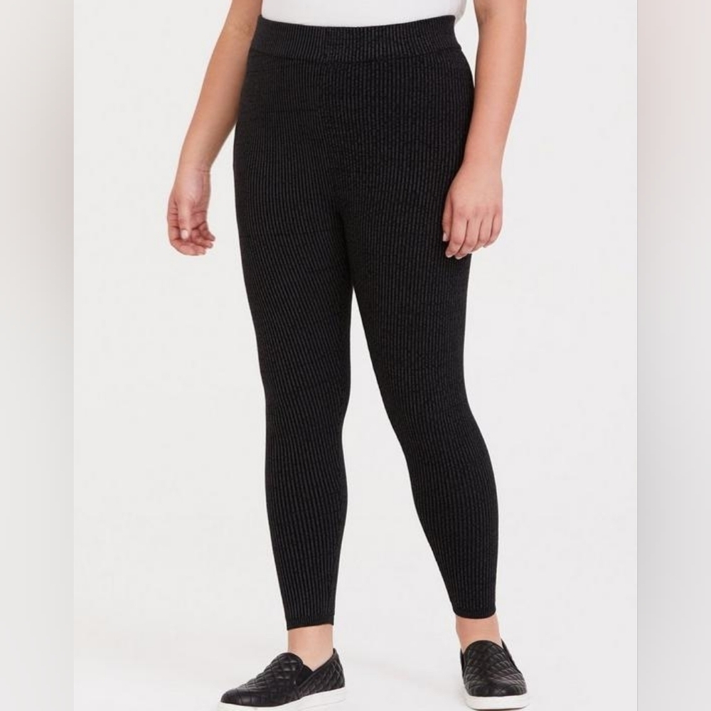 Torrid Full Length Signature Waist Rib Sweater Legging